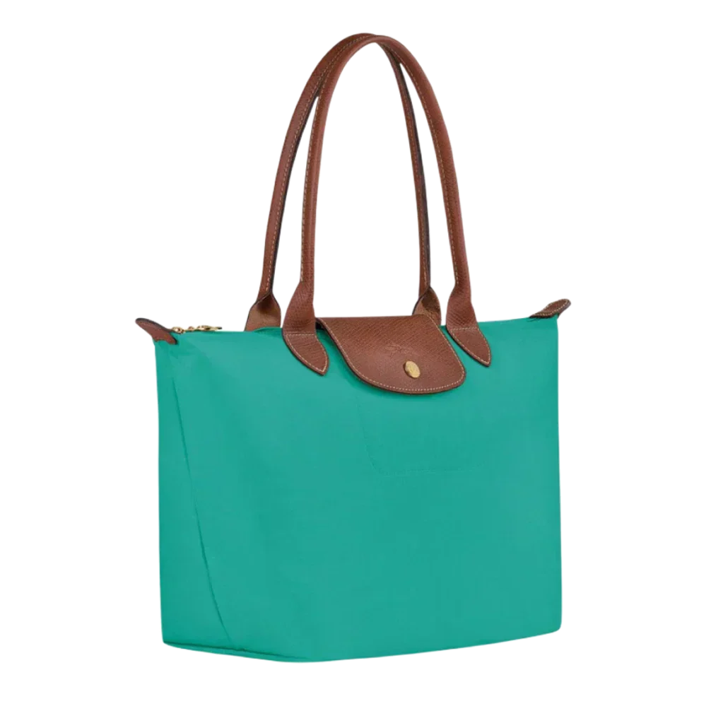 Deluxe Turquoise Large Tote Bag