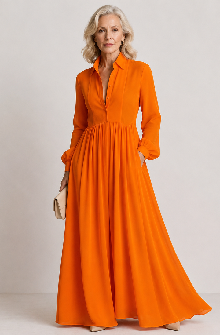 Lioren | Flowing Soft Maxi Dress