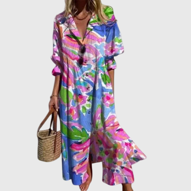 Zariah | Chic Long Bohemian Dress