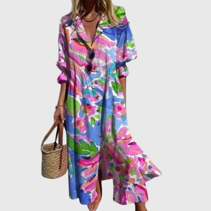 Zariah | Chic Long Bohemian Dress