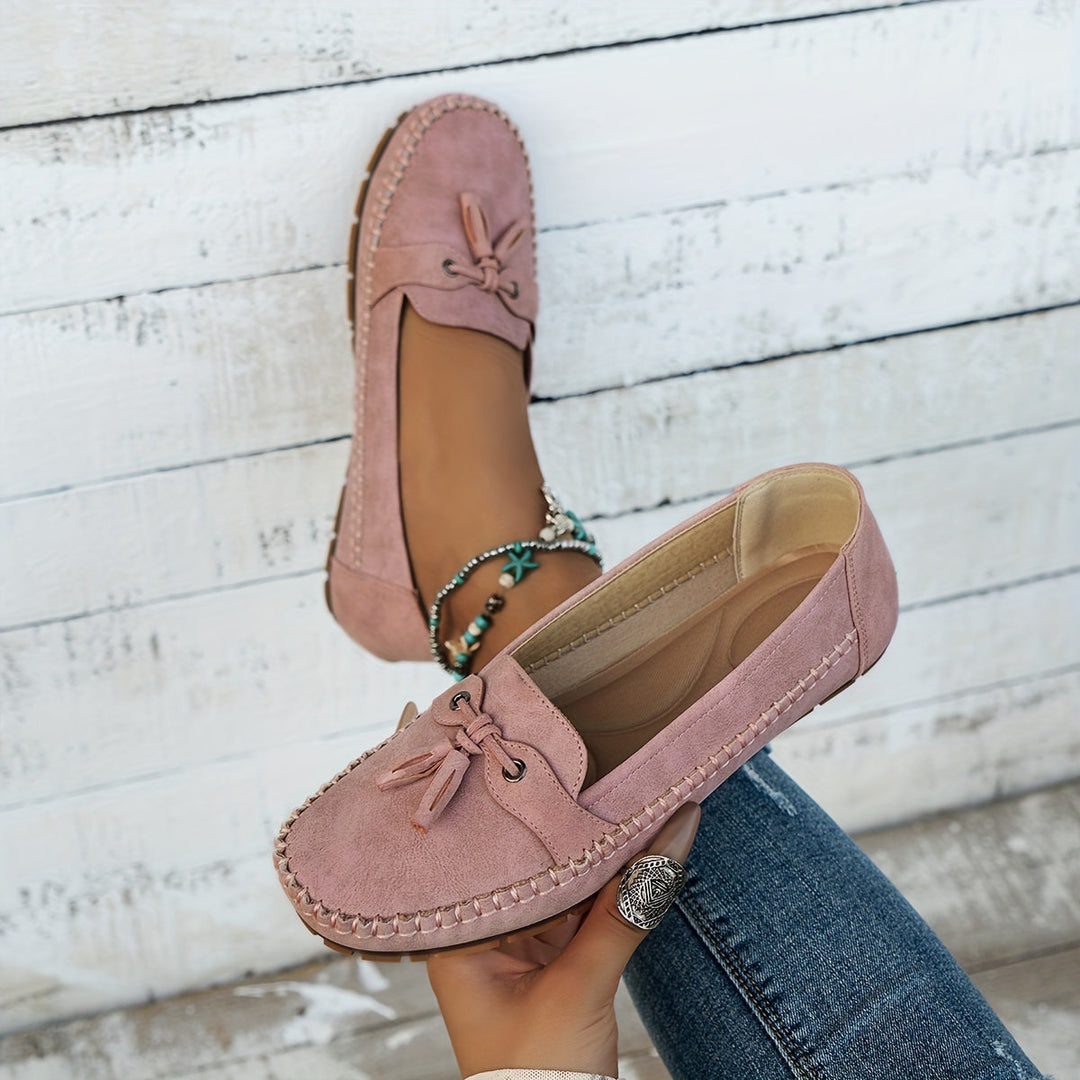 Bella - Timeless Tassel Detail Loafers