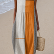 May™ Colorblock Midi Dress