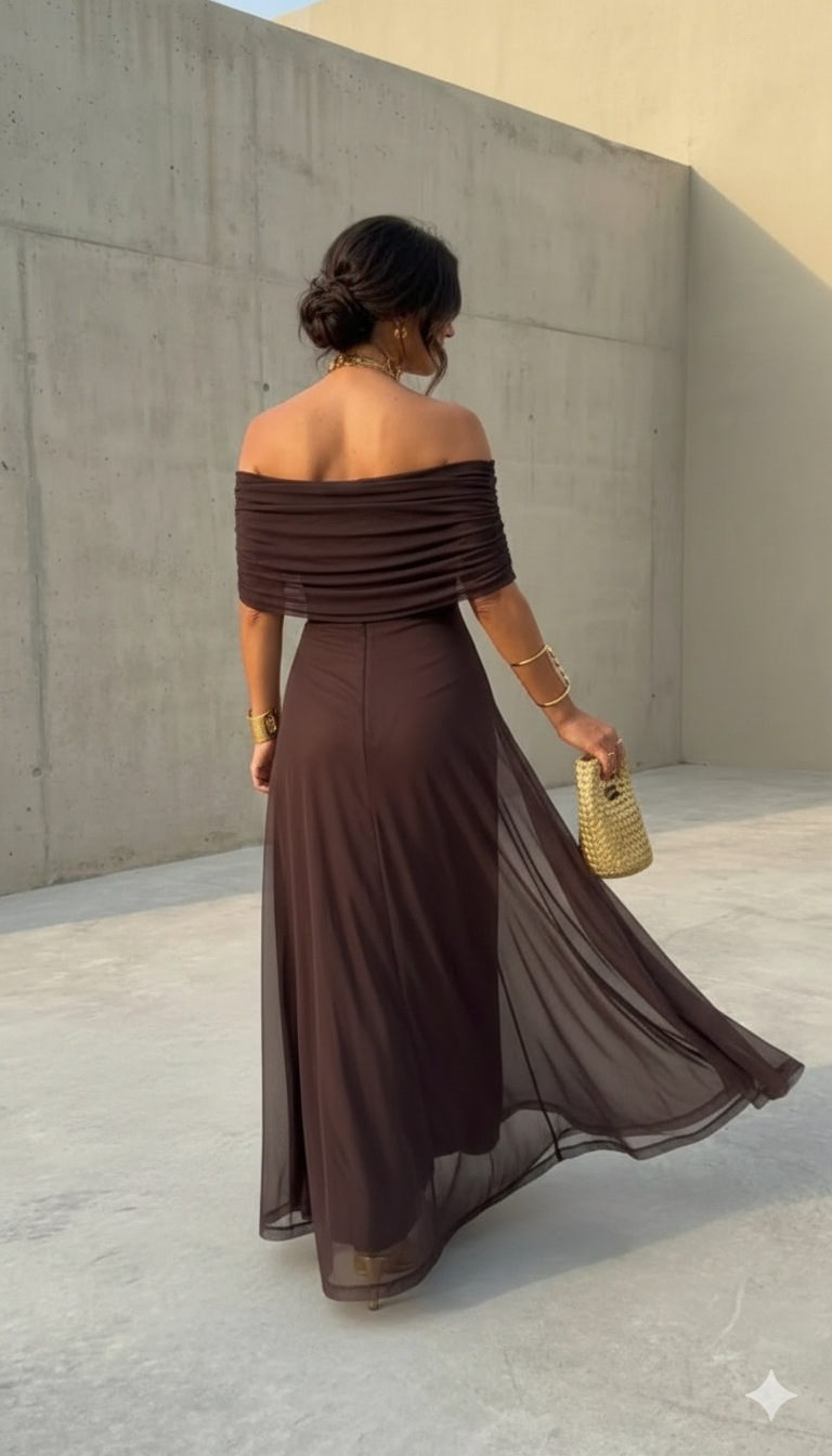 Uma | Elegant Flowing Wide Dress