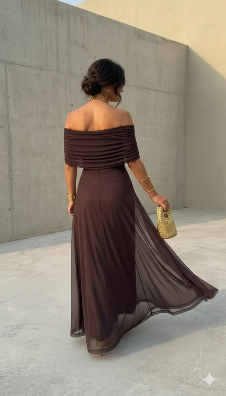 Uma | Elegant Flowing Wide Dress