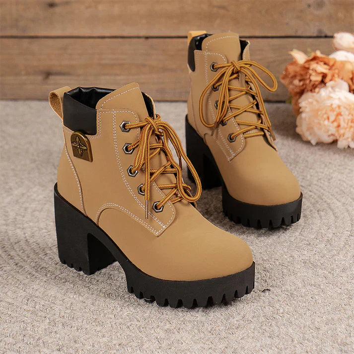 Emma | Chunky Heeled Ankle Boots