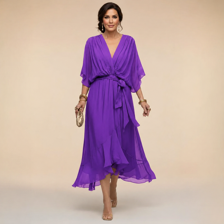 Monica | V-Neck Dress Design