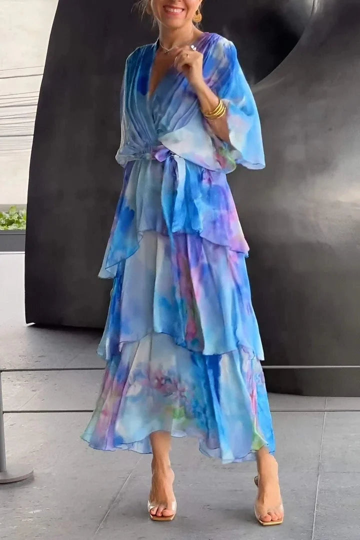 Casar – Sophisticated Chiffon Gown