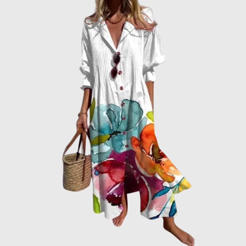 Zariah | Chic Long Bohemian Dress