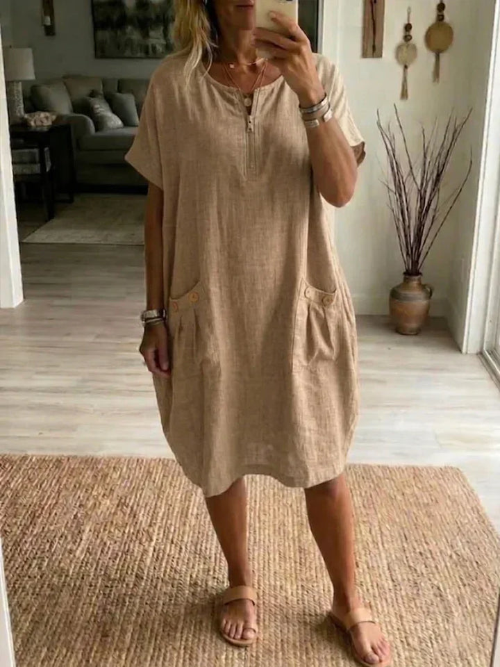 Pascale™ | Maxi Dress with Zip Front
