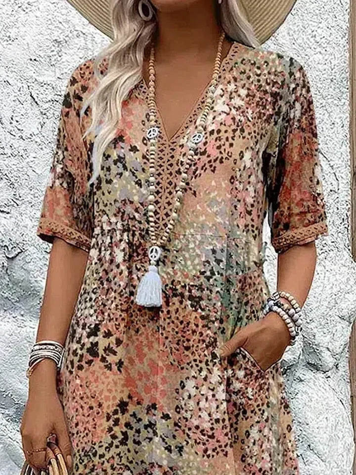Lina | V-Neck Lightweight Dress