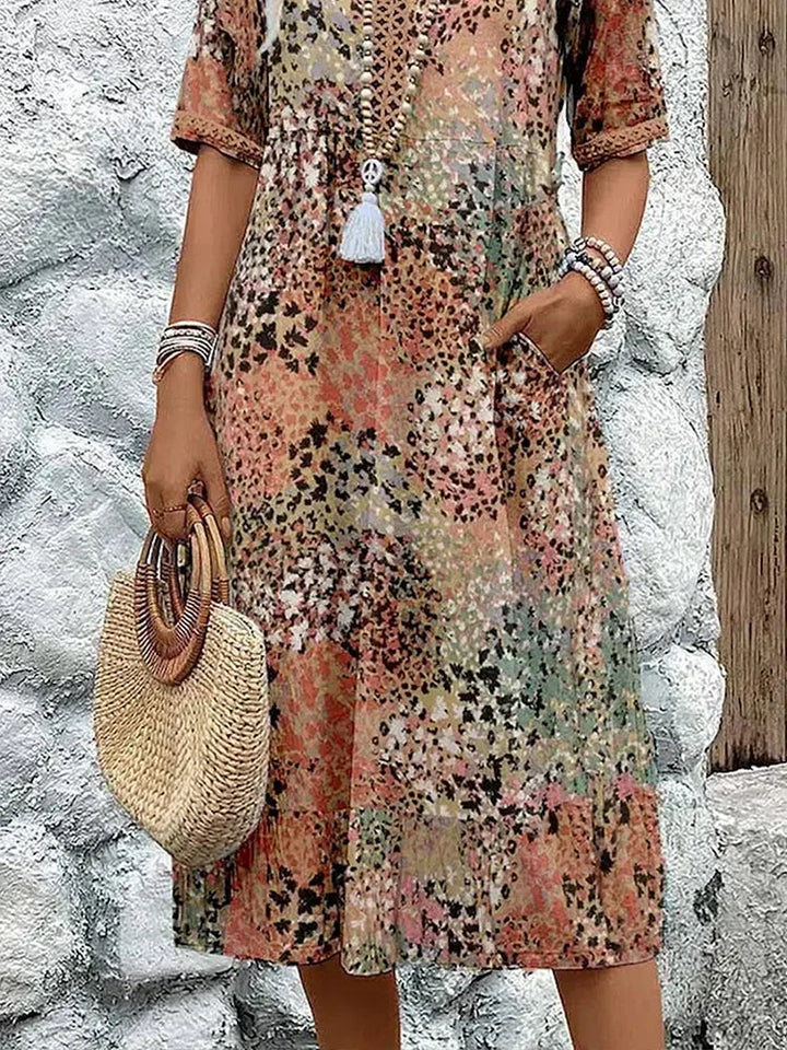 Lina | V-Neck Lightweight Dress