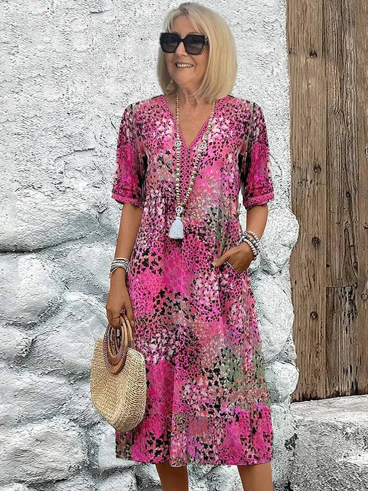 Lina | V-Neck Lightweight Dress