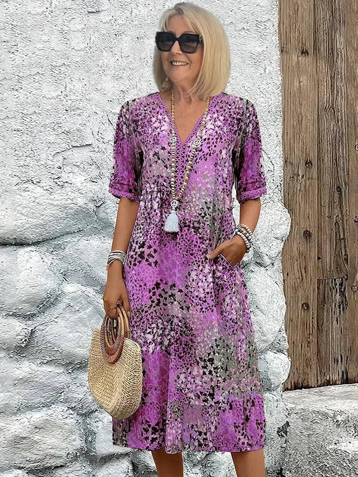 Lina | V-Neck Lightweight Dress