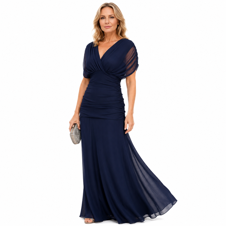 Avery - Elegant Blue Dress