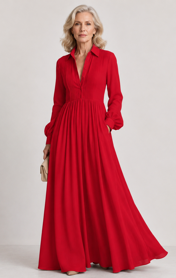 Lioren | Flowing Soft Maxi Dress