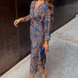 Celeste | Elegant Floral Midi Dress