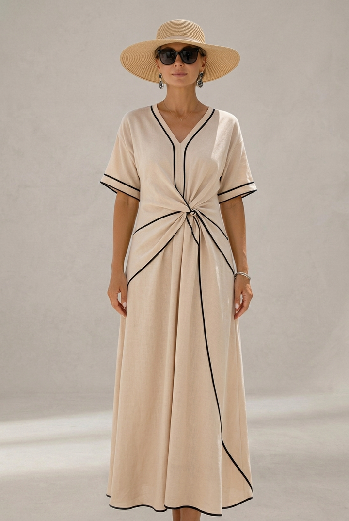 Ema | Breezy Striped Summer Dress