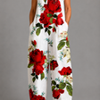 Iris | Watercolour Iris Dungarees