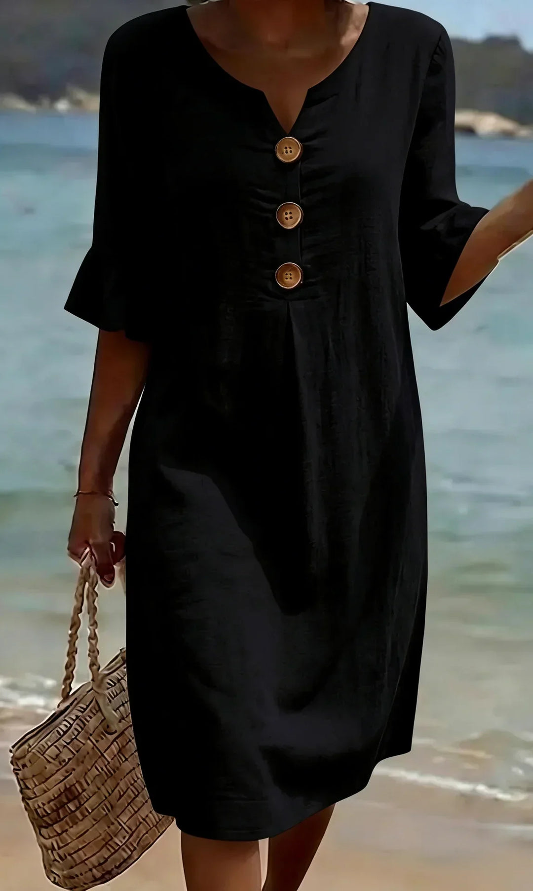 Radmila™ | Long Sleeve Textured Dress