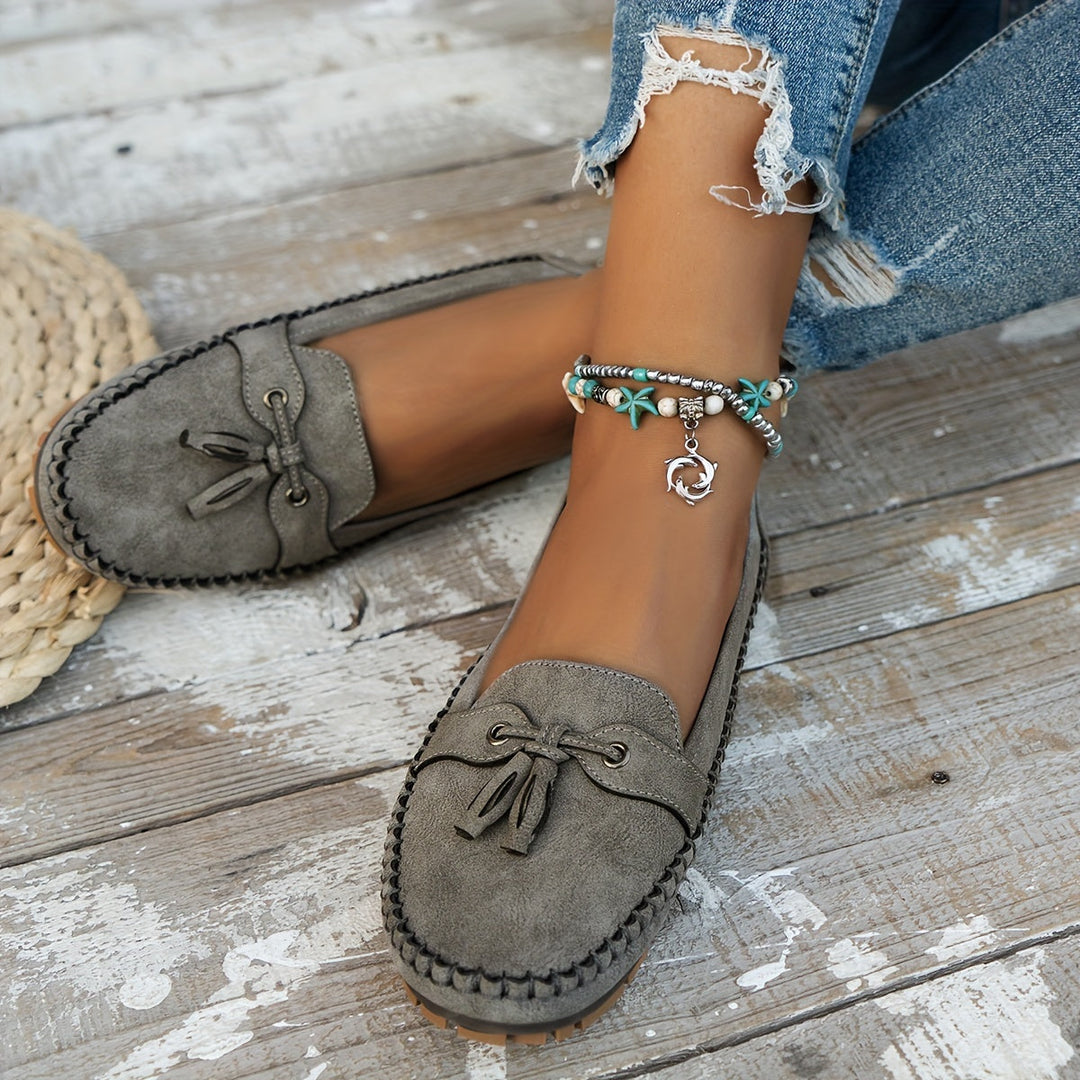 Bella - Timeless Tassel Detail Loafers