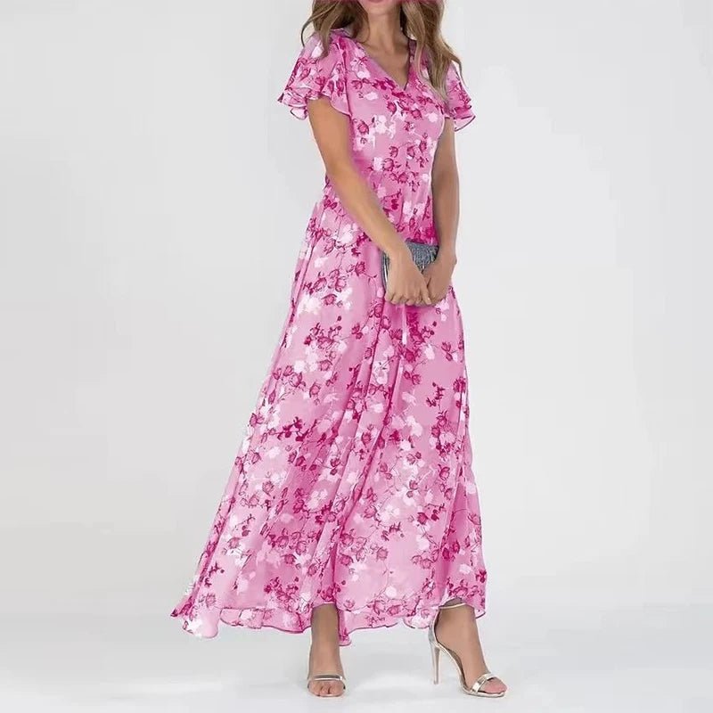 Zonia – Elegant and Flattering Flow Dress
