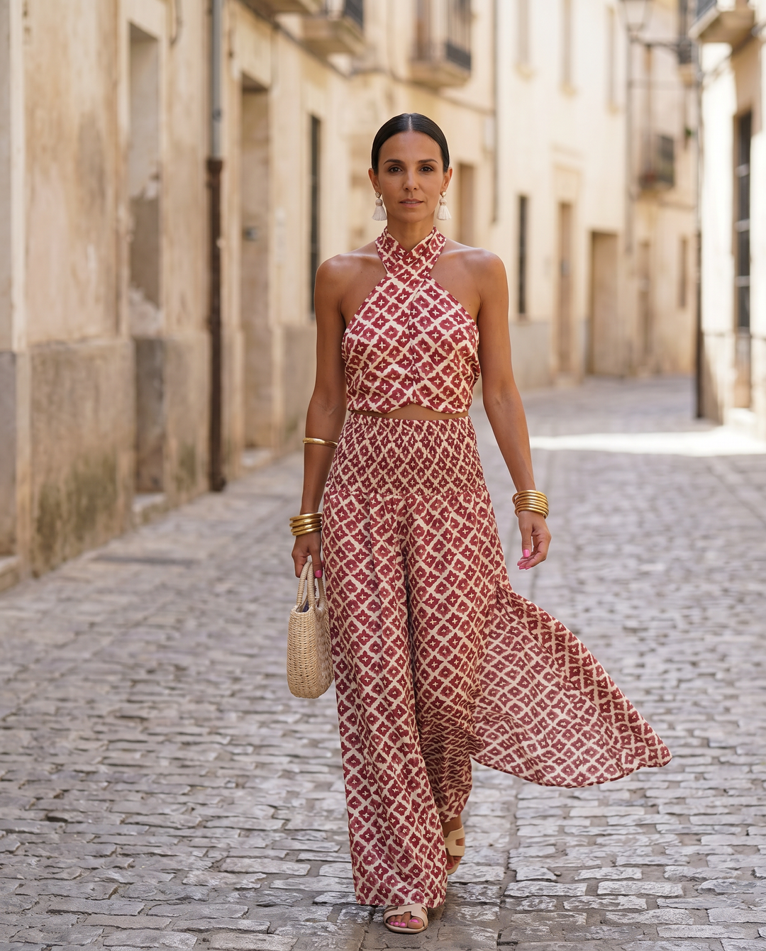 Elsa | Chic Off-Shoulder Elegant Set