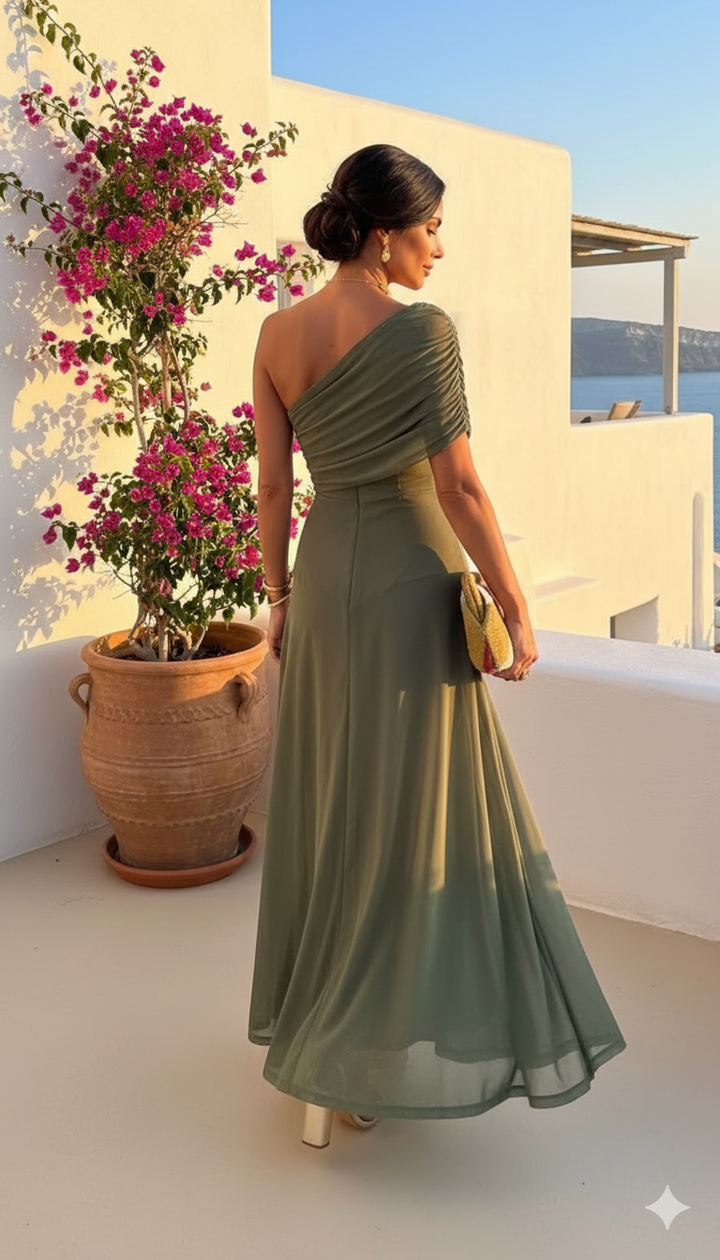 Uma | Elegant Flowing Wide Dress