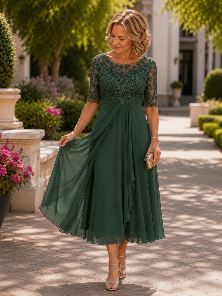 Maya | Elegant Chiffon Dress