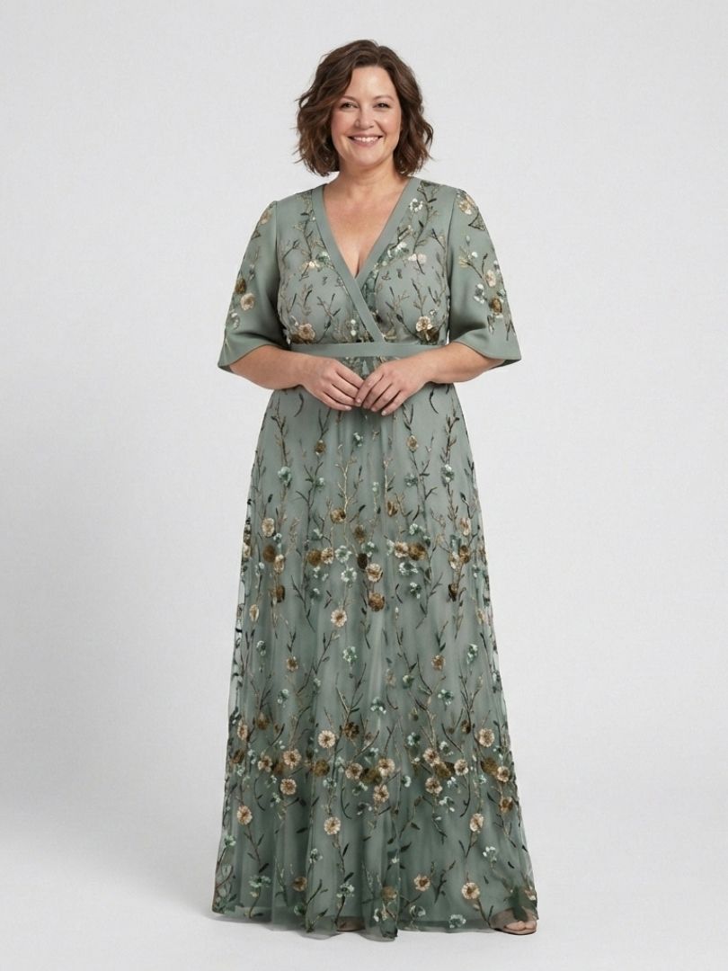 Stella | Elegant Floral Maxi Dress