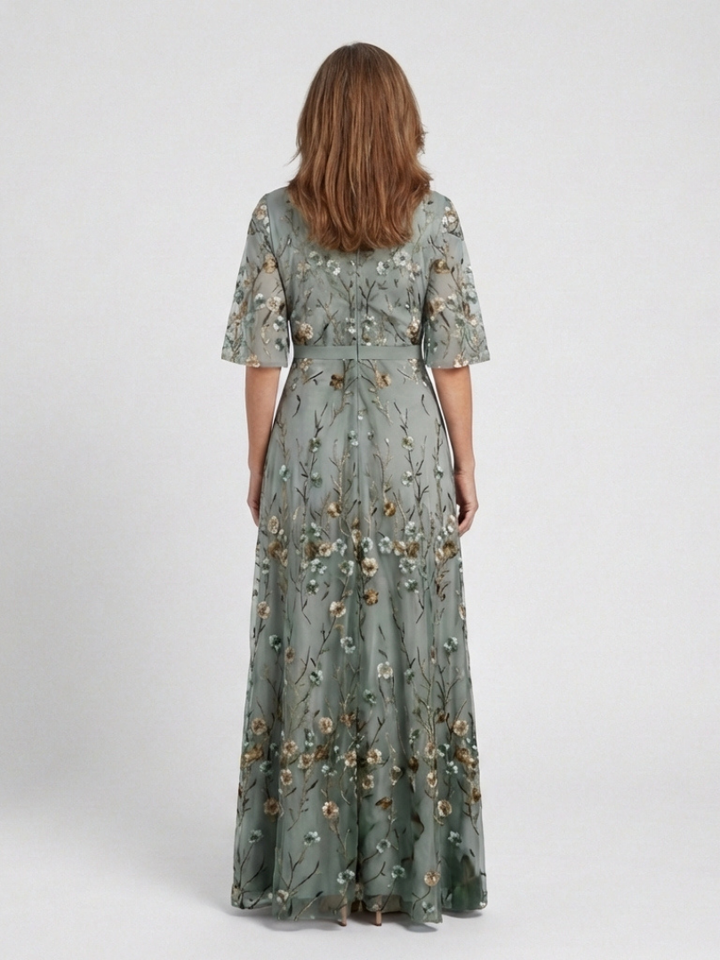 Stella | Elegant Floral Maxi Dress