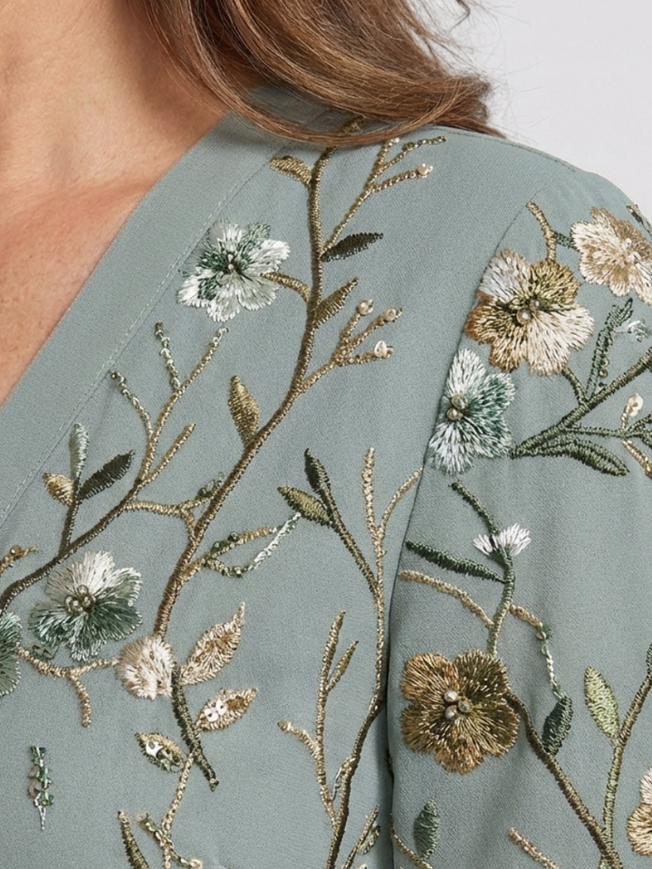 Stella | Elegant Floral Maxi Dress
