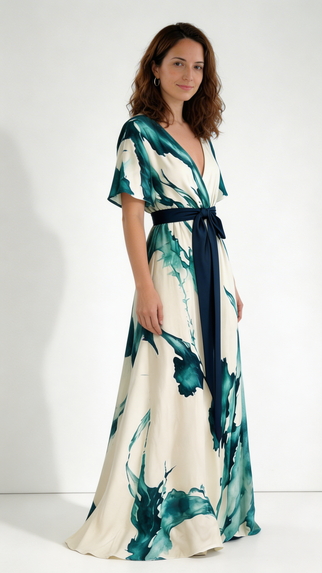 Marina Watercolor Dress