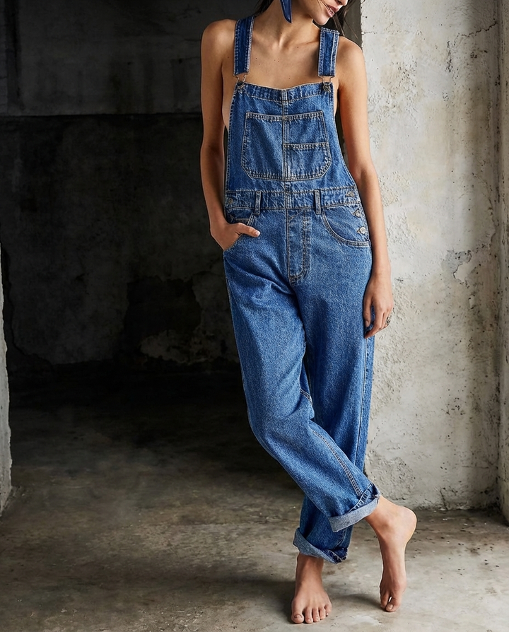 Riley | Classic Denim Bib Overalls