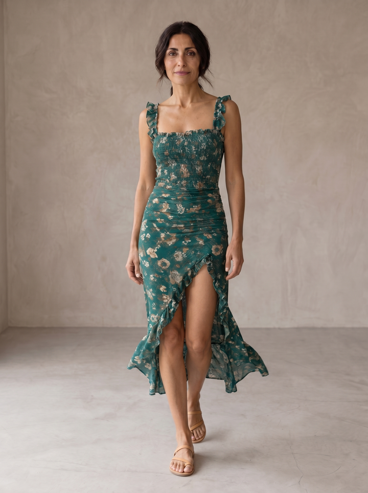 Mayfair | Chic Vintage-Inspired Maxi Dress
