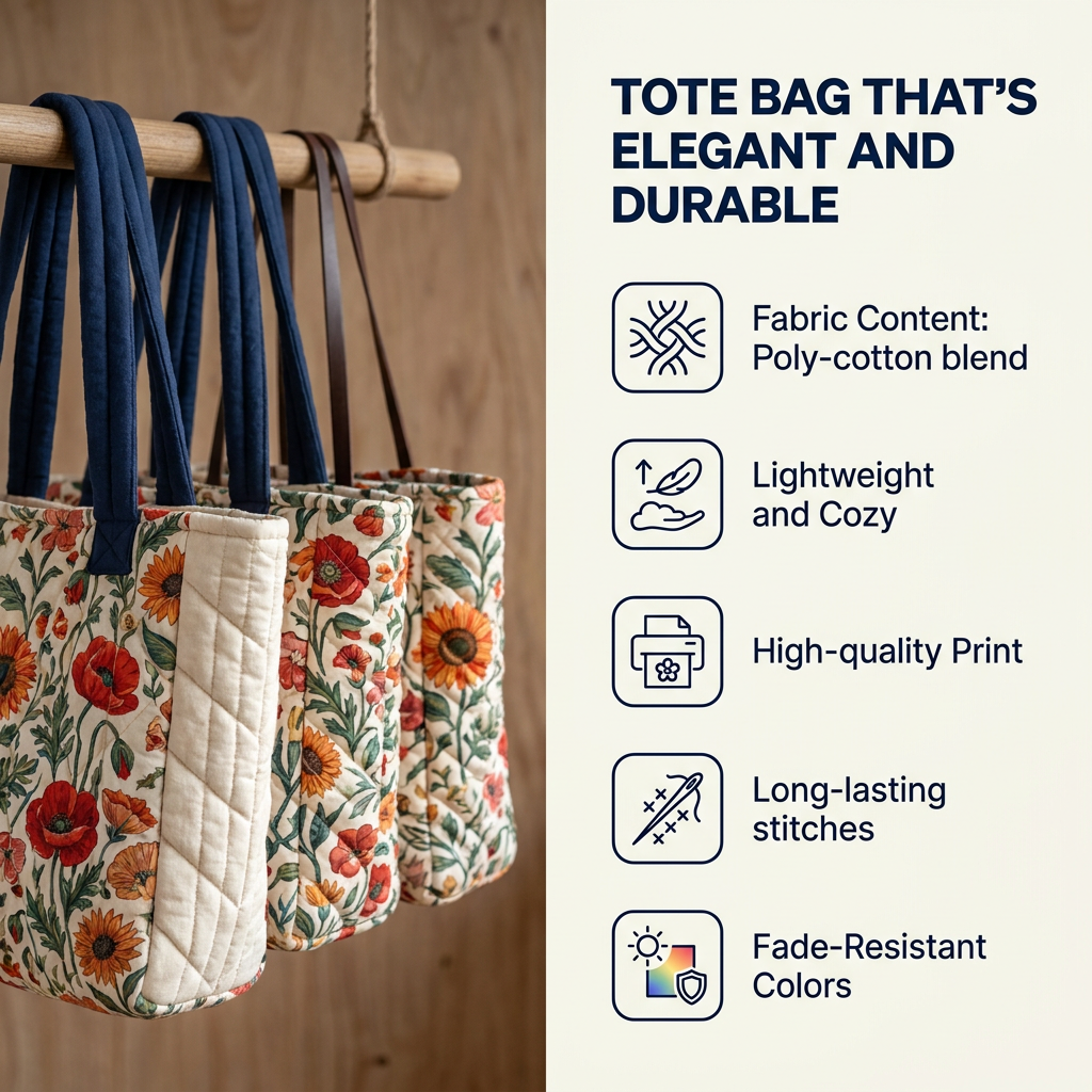 Sea Turtle Patchwork Block | Quilted Tote Bag