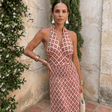 Elegant Dress with Off-Shoulder Design