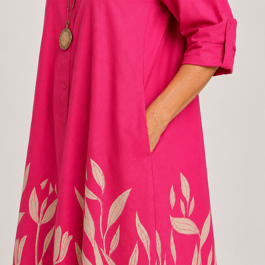 Annemarie | Cozy Midi Dress