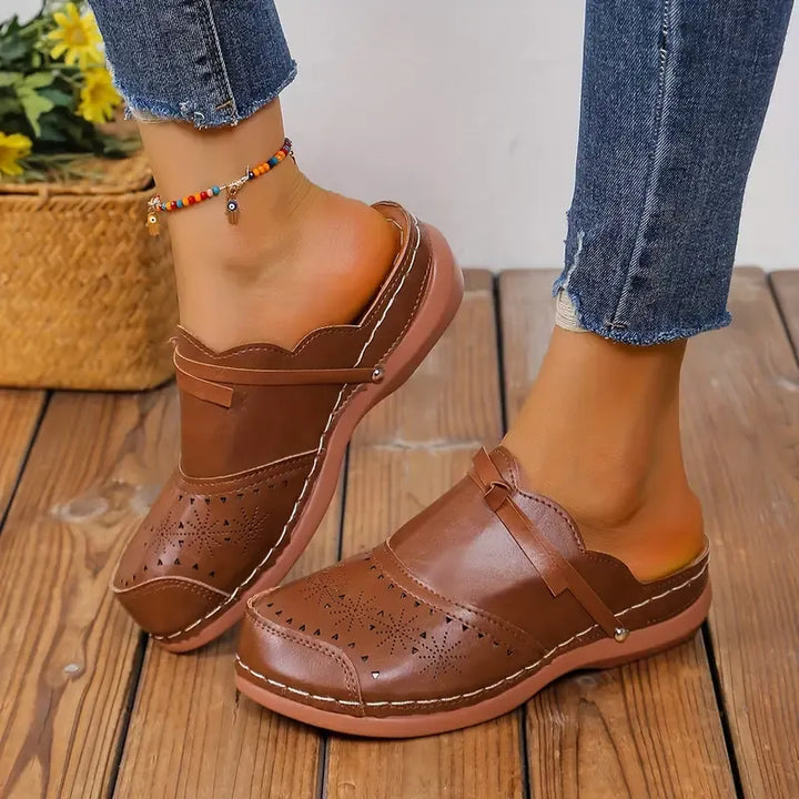 Amelia - Artisan-Designed Comfortable Clogs