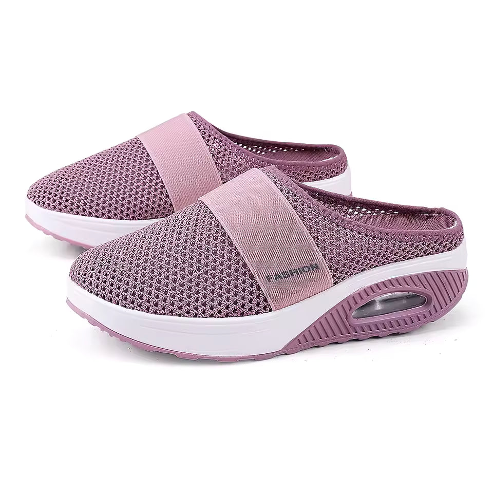 Nerea - Orthopedic Slippers with Breathable Mesh Design