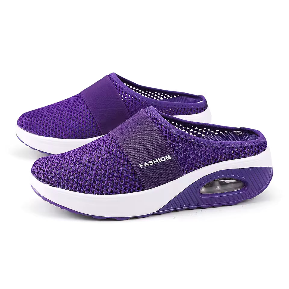 Nerea - Orthopedic Slippers with Breathable Mesh Design