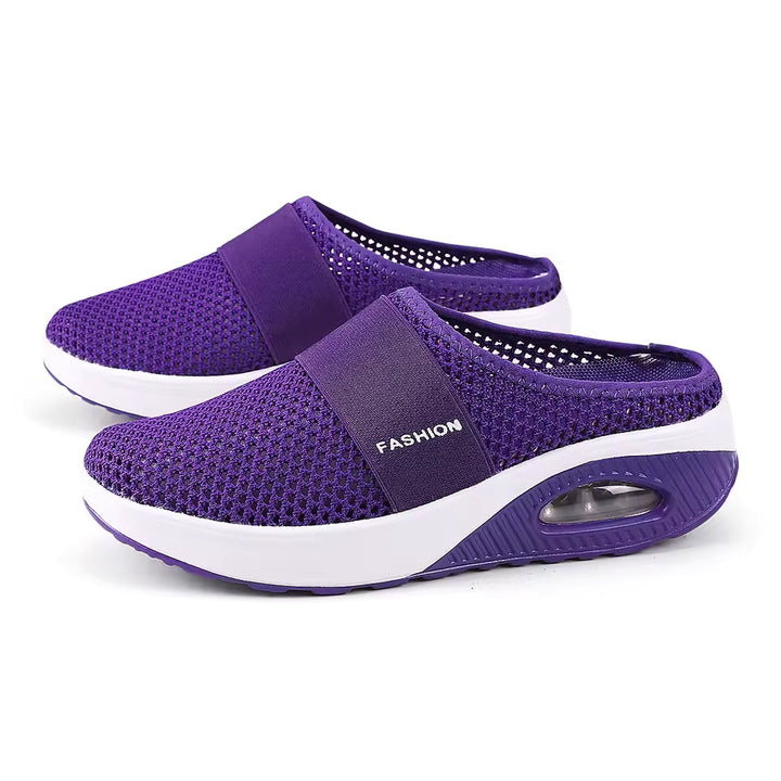Nerea - Orthopedic Slippers with Breathable Mesh Design