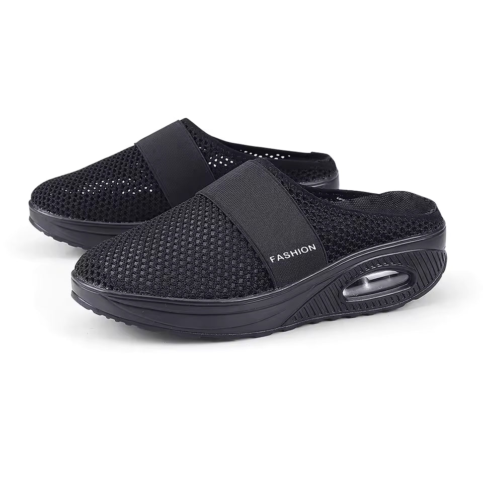Nerea - Orthopedic Slippers with Breathable Mesh Design