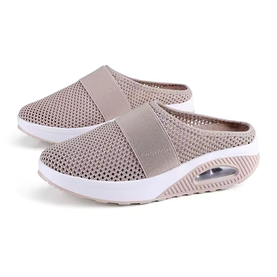Nerea - Orthopedic Slippers with Breathable Mesh Design