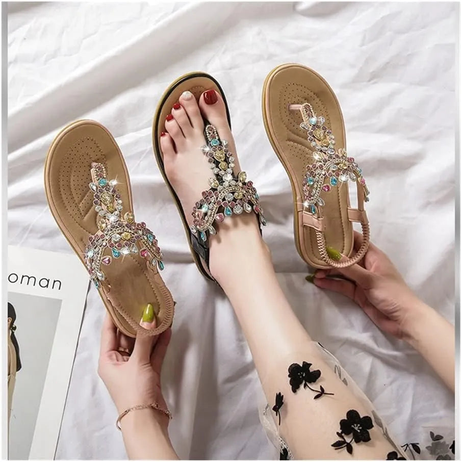 Esmeralda - Artisan-Designed Jewel Sandals