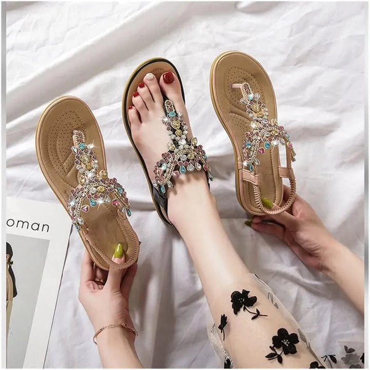Esmeralda - Artisan-Designed Jewel Sandals