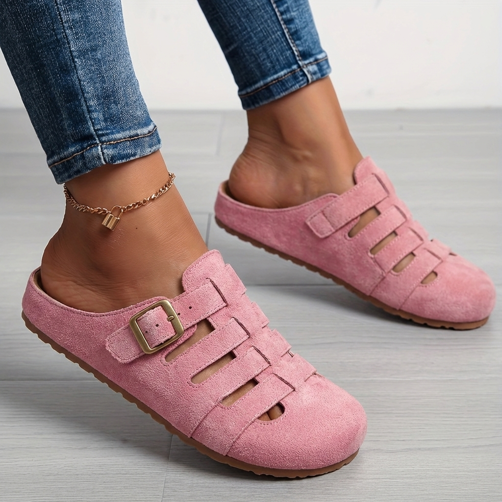 Clara | Slip-On Comfort Mules Sandals