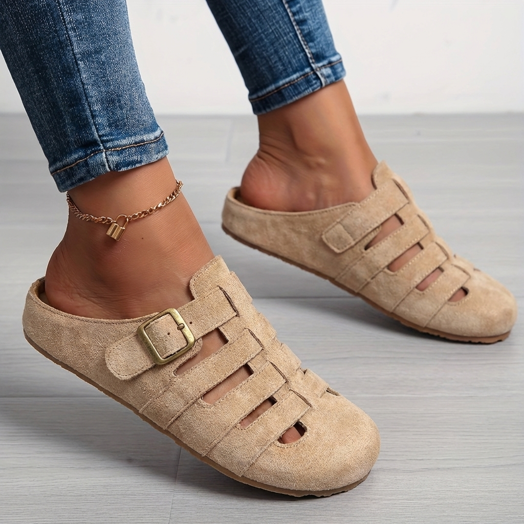 Clara | Slip-On Comfort Mules Sandals