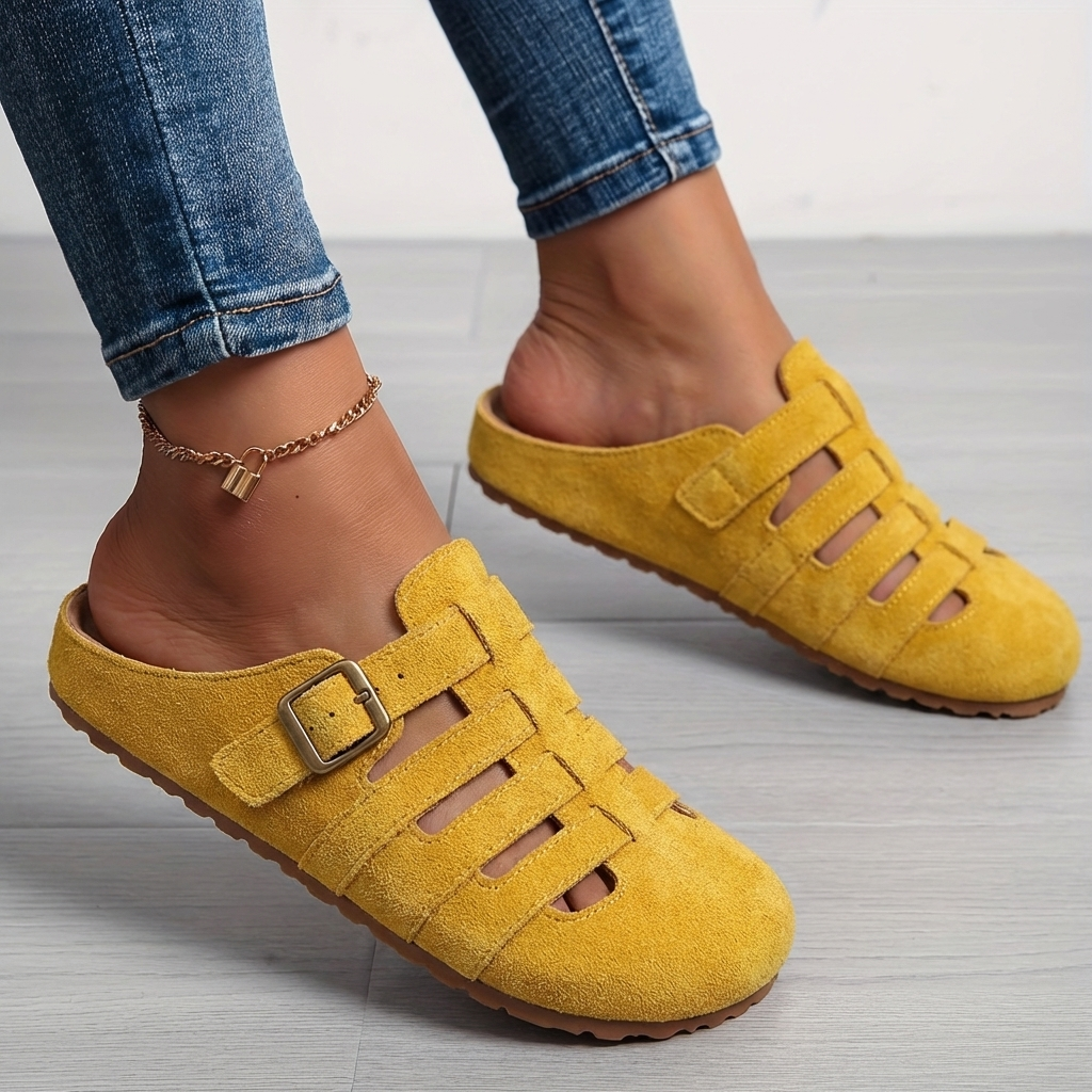 Clara | Slip-On Comfort Mules Sandals