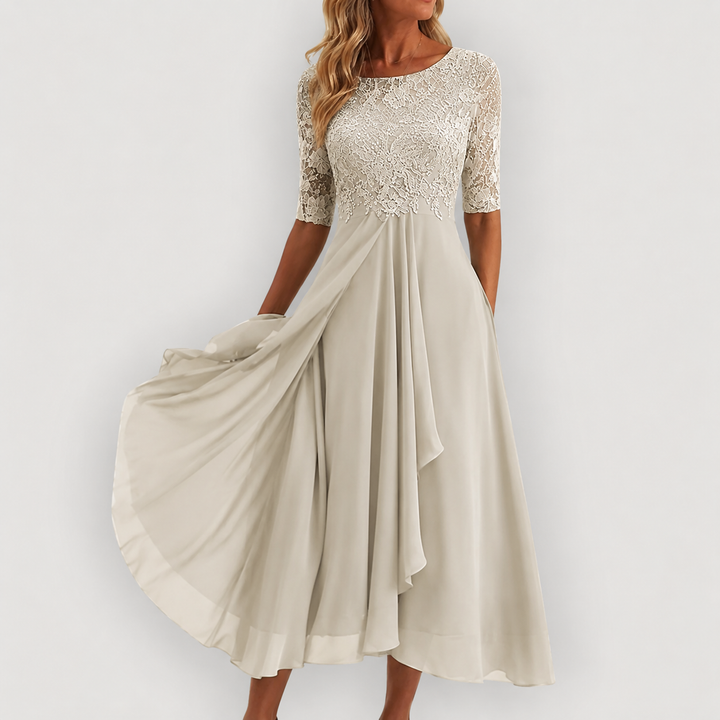 Maya | Elegant Chiffon Dress