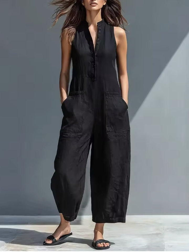 Lotte | Sleek Sleeveless Jumpsuit
